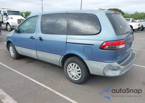 2001 Toyota Sienna Ce z USA, uszkodzony, nr VIN 4T3ZF19C41U368090